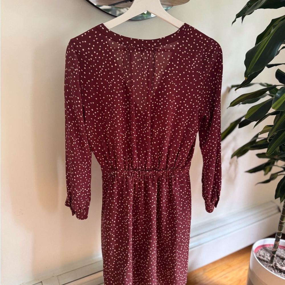 Lovely Madewell silk summer dress, 3/4 sleeves